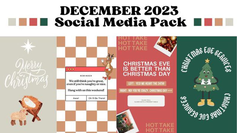 December 2023 Social Media Pack